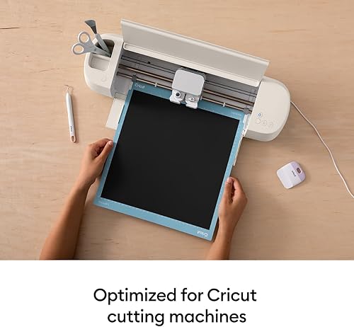 Miniatura 8 de Cricut LightGrip - Alfombrillas de corte reutilizables de 12 x 24 pulgadas, para manualidades con película protectora, uso con papel de impresora,