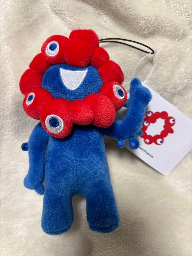 Amazon.co.jp: ミャクミャク ゴム ぬいぐるみ マスコット : おもちゃ