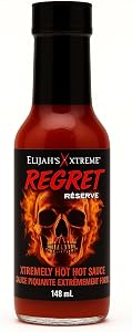 Elijah Xtreme Regret Reserve Hot Sauce (148g)