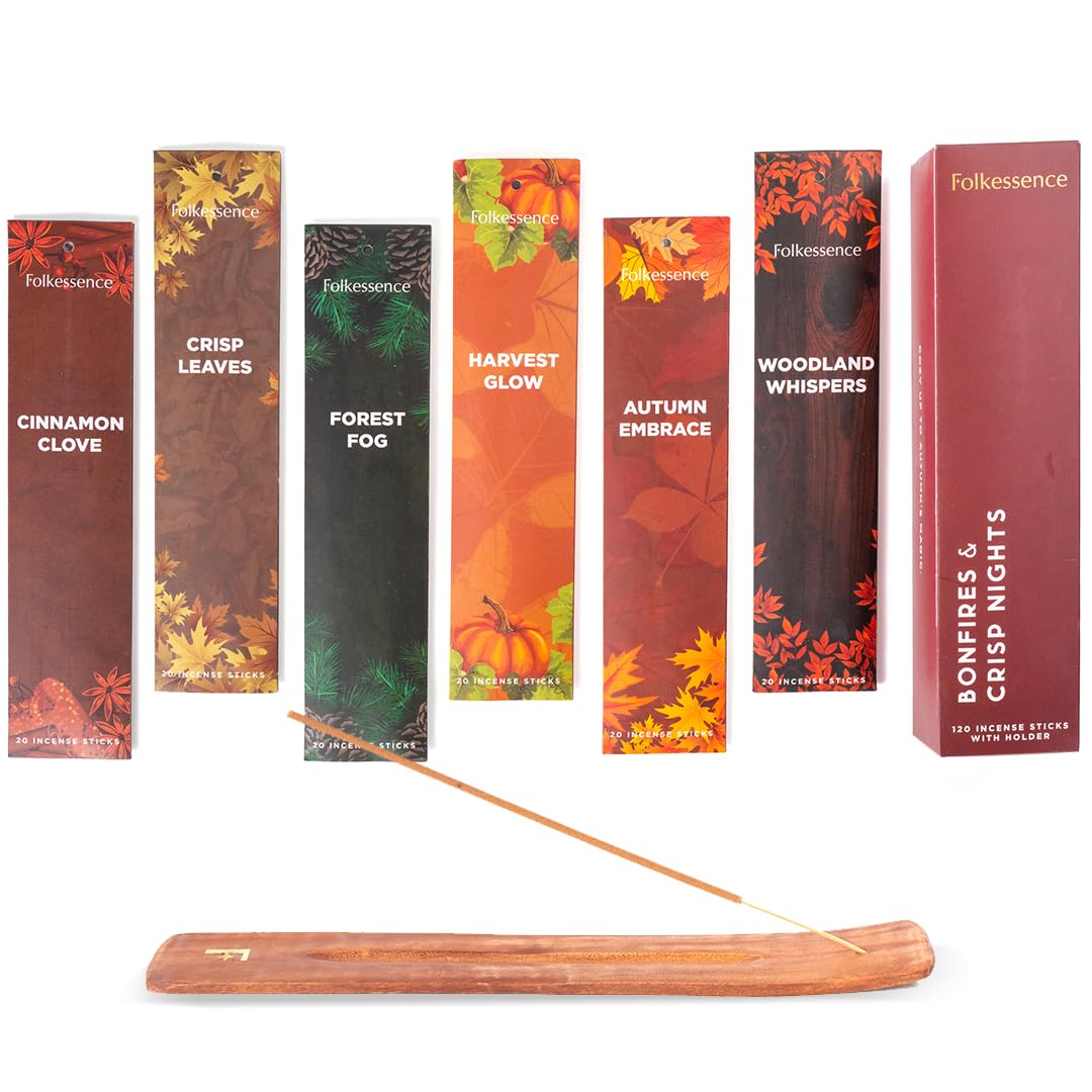 Folkulture Bonfire And Crisp Nights Incense Sticks (Bonfire & Crisp Nights)