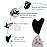 Ditind Gua Sha Facial Tools, Black Obsidian Gua Sha Massage Tool, Natural Jade Guasha Tool for Face and Body Skin Massage. Gua Sha Set for SPA Acupuncture Therapy, Trigger Point Treatment.
