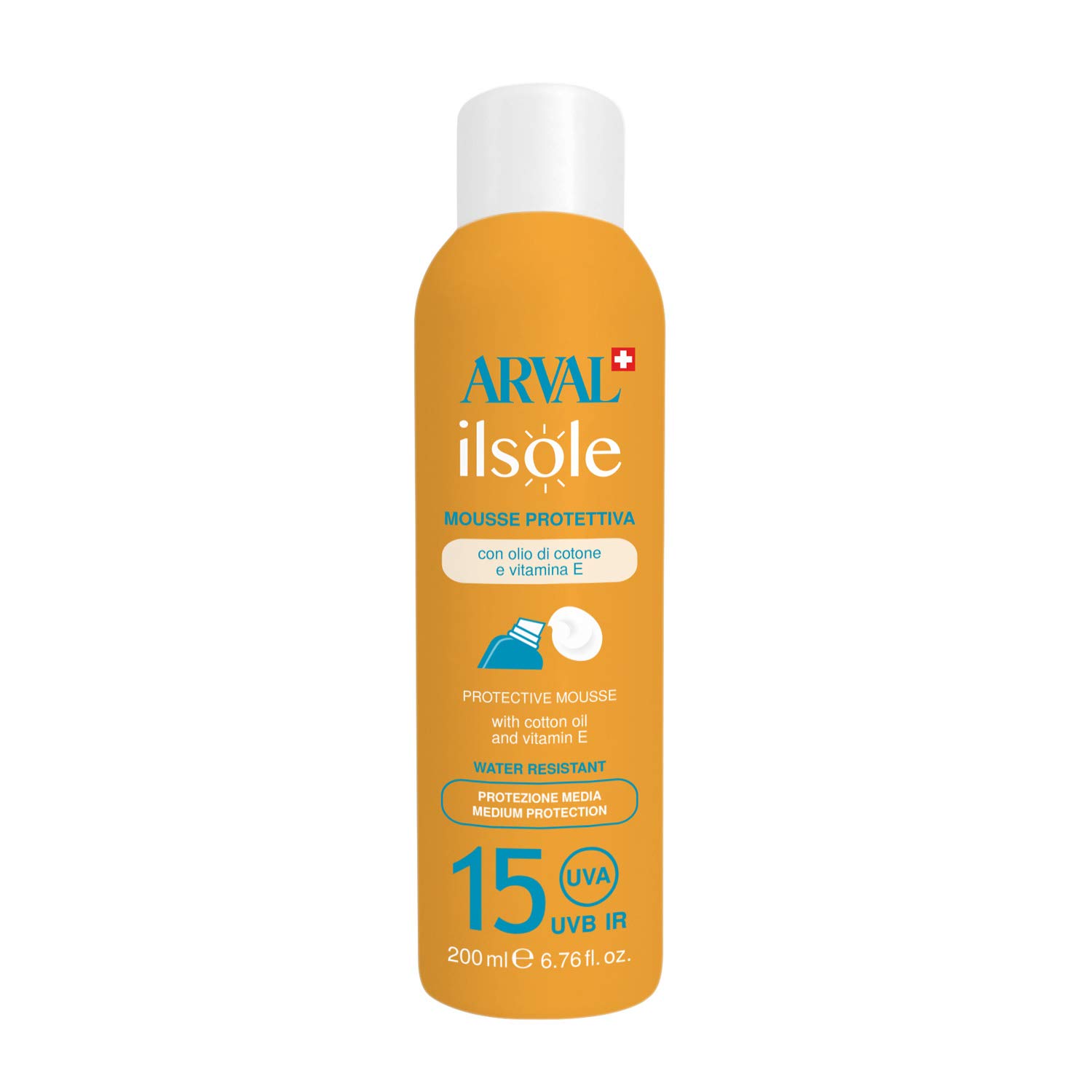 Arval Mousse Schutz Spf 15-200 ml