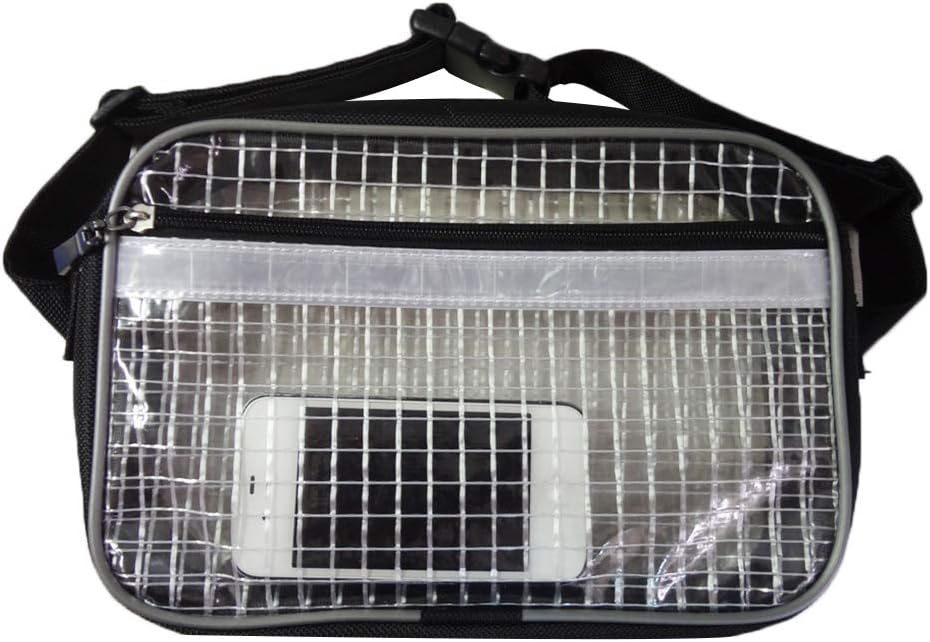 Anti-Static Cleanroom Clear Tool Bag,Full Cover for Engineer Waist Bag,Convenience to Work