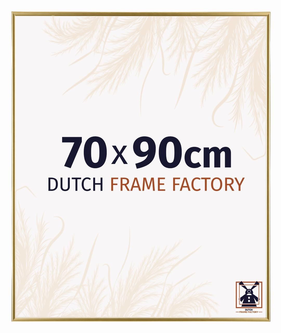 Dutch Frame Factory - Picture frame 70x90 cm Gold - Plastic — image 1