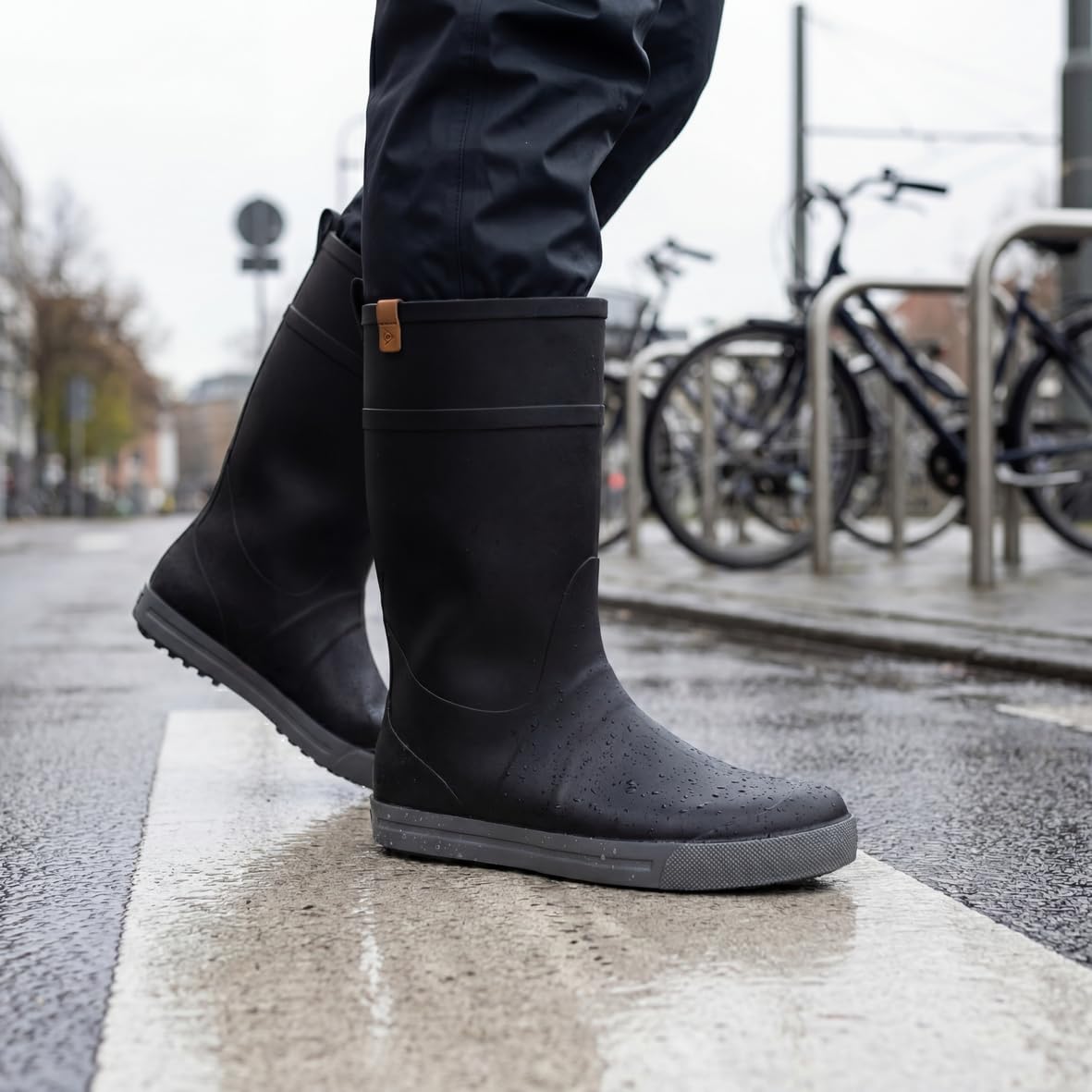 DUNLOP Amsterdammer - Botas de agua impermeables y modernas para mujer - Diseño elegante - Ligeras y duraderas para el uso diario – Tallas 36–42