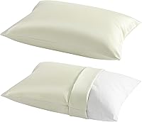 Vista 18 de NTBAY Paquete de 2 almohadas para niños pequeños con fundas de almohada, alternativa al plumón de algodón suave de 13 x 18 pulgadas, almohada