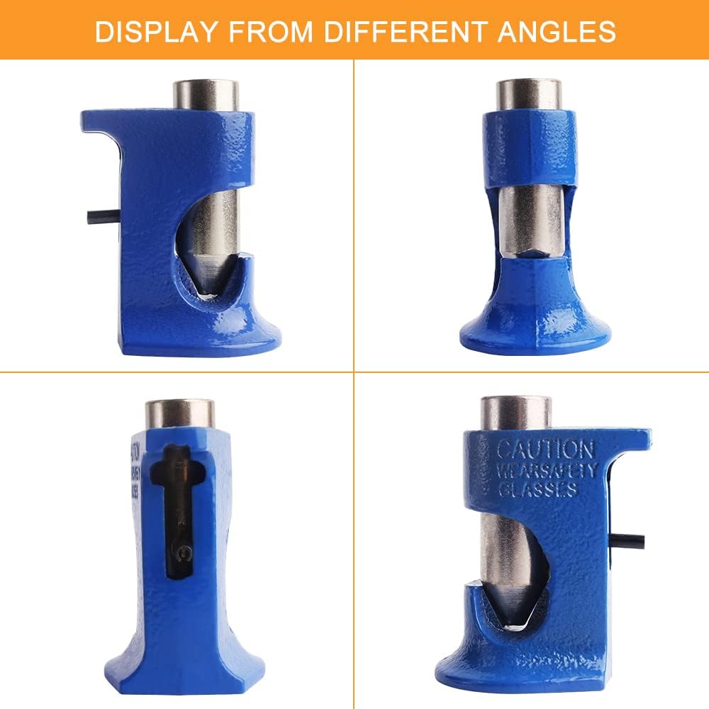 Hammer Battery Lug Crimping Tool for 12AWG to 2/0AWG Wire and Terminals Heavy Duty Lug Cable Hammer Crimping Tool for Crimps Battery and Welding Cables Solid Hammer Crimper