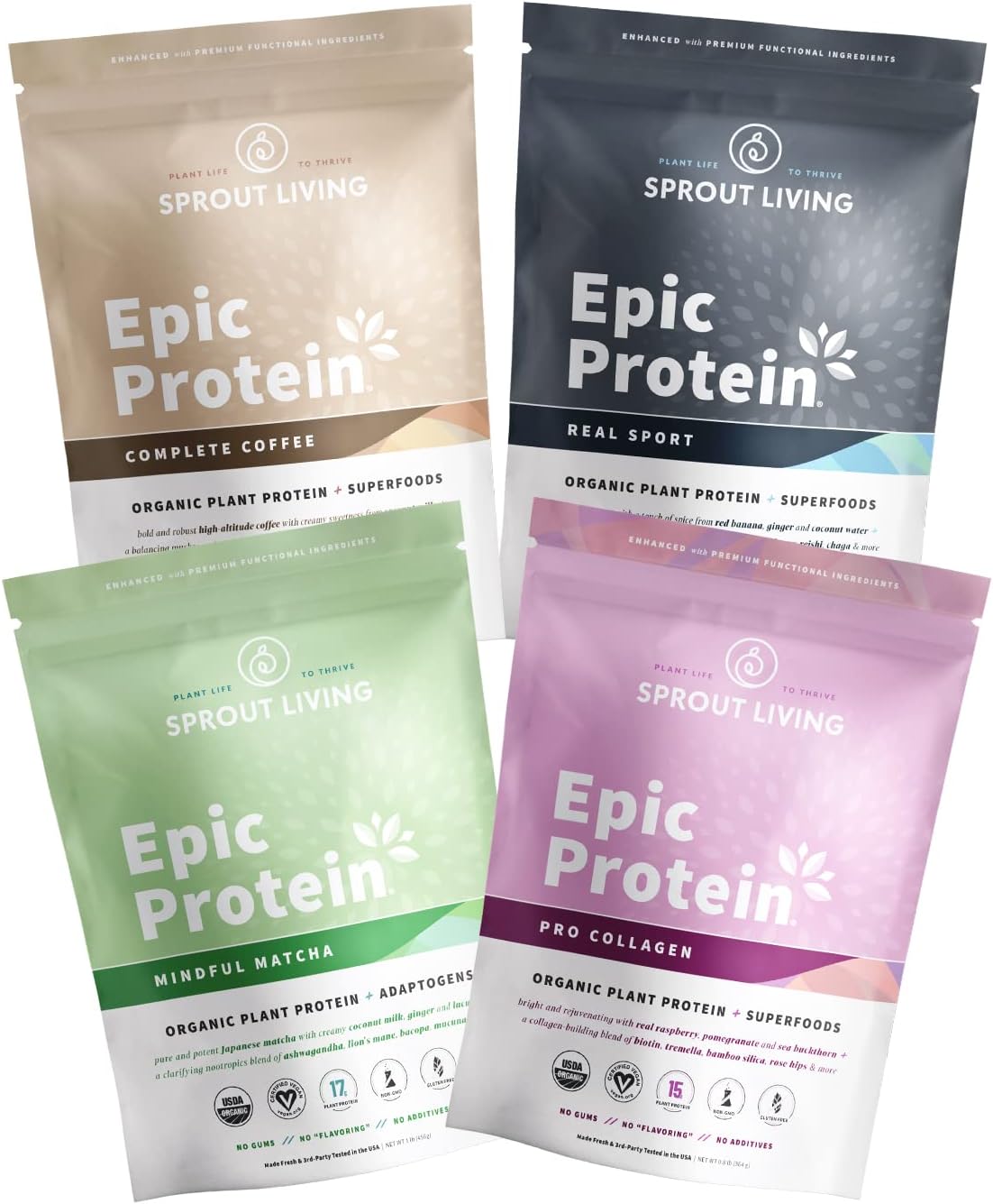 Premium Adaptogen Bundle (Epic Protein Pro Collagen, Coffee