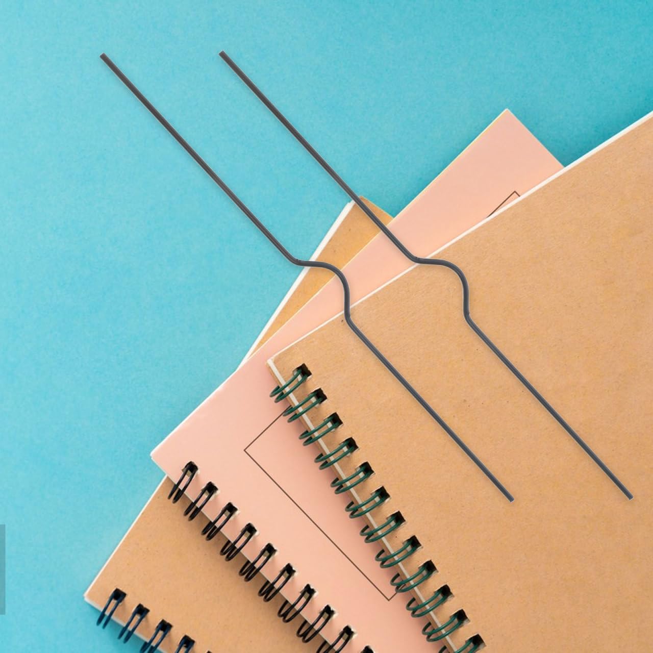 1 Juego Gancho De Calendario Soporte Para Calendarios Organizador De os Gancho Para Colgar Perchas De o De Pared De Carpeta Planchar Black 100 Piezas