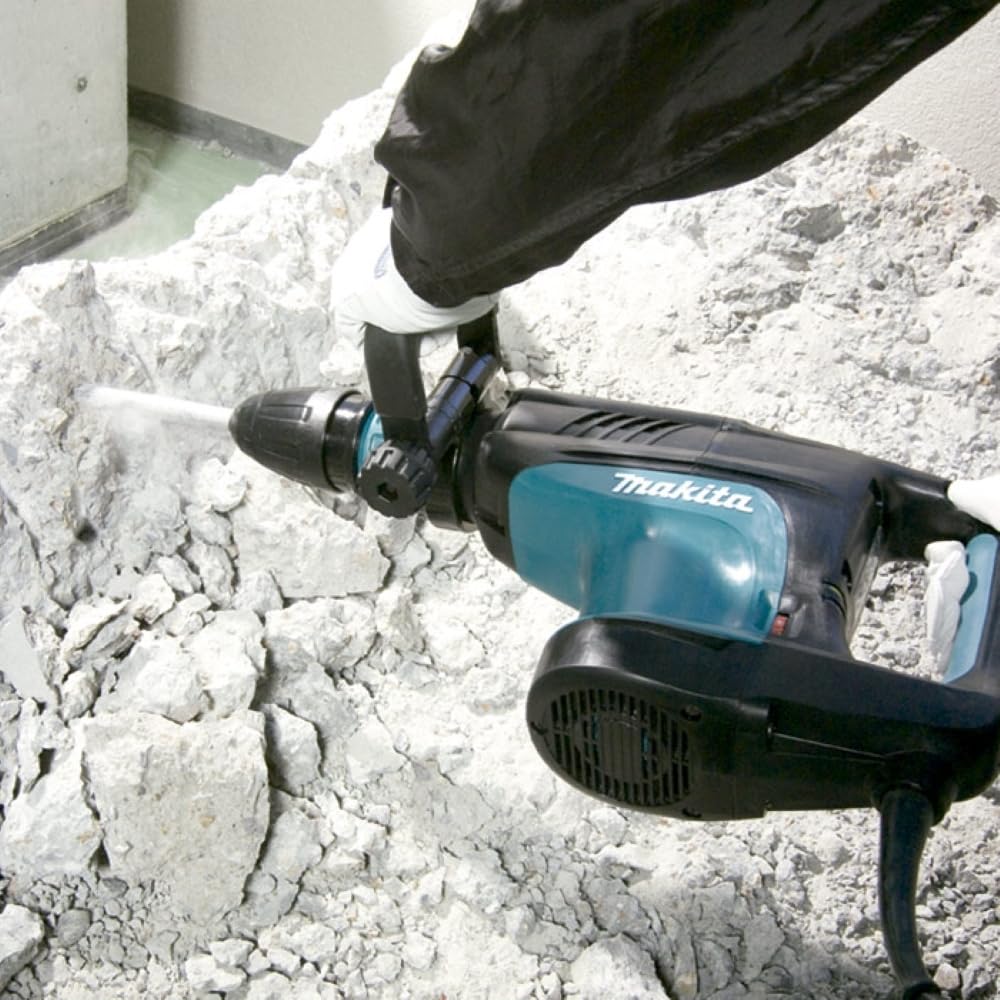 Makita HM1203C/1 - Martello da demolizione SDS-Max da 110 V, fornito in una custodia per il trasporto