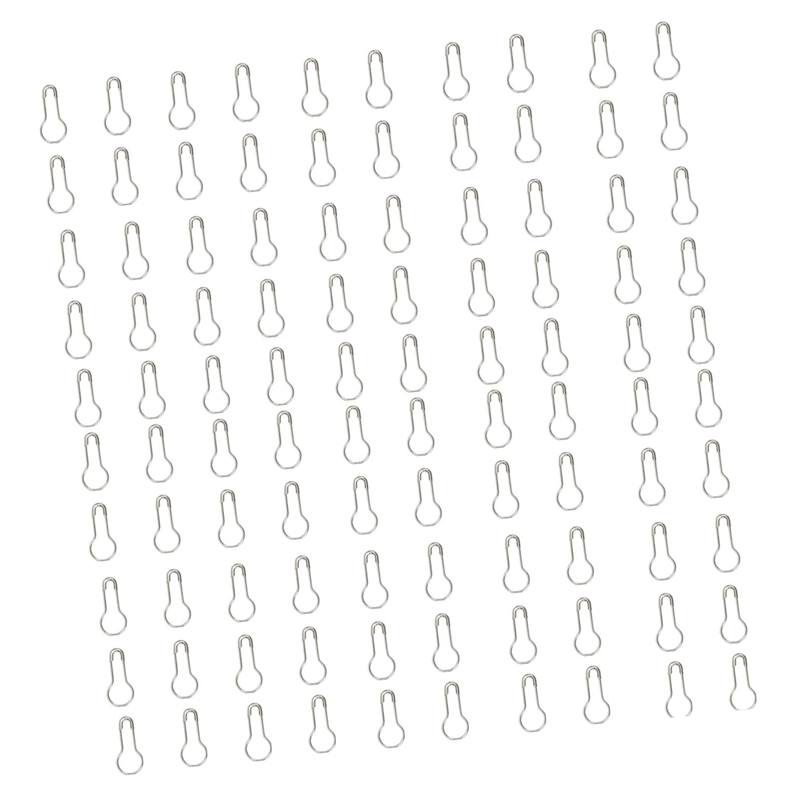 1000Pcs Gourd Shape Metal Safe Pin Clothing Label Pin Knitting Locking Marker Clip for Craft Sewing Project Knitting Crochet Markers