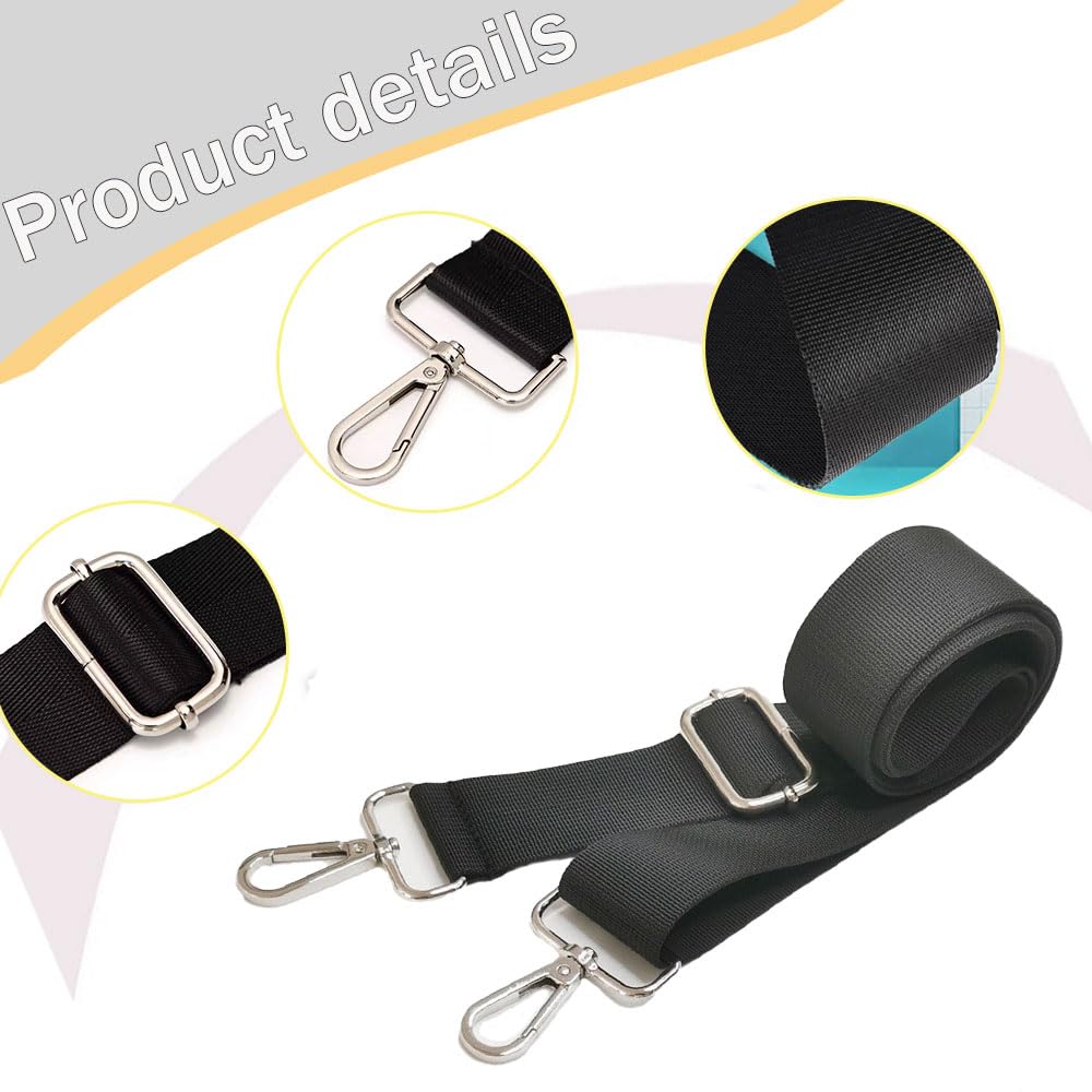 ztowoto 3 PCS Regolabile Cinghia Di Spalla Di Ricambio, Universale