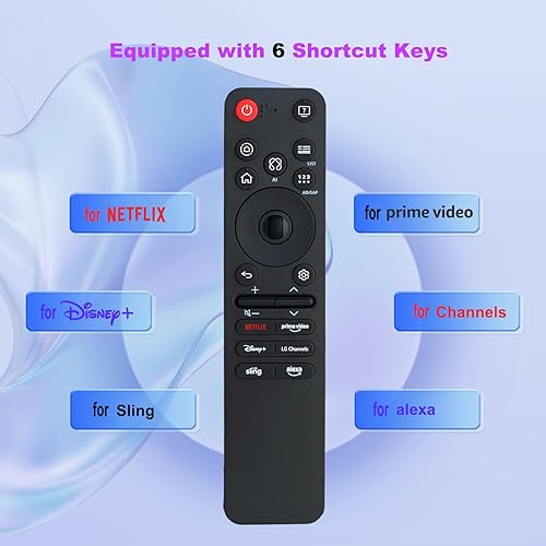 Miniatura 5 de para LG Remote Control. adecuado para l LG TVS OLED, QNED, UHD, LED, LCD (MR25GA)