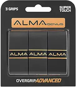 Overgrip Advanced Profissional 3 Unidades Preto Alma Genius