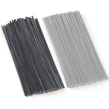 Blue Pipe Cleaners, 100 Pieces Chenille Stems Craft, 12 inch Long Fluffy Pipe Cleaners for Creative DIY Art Craft Projects, Home Decoration Supplies 6 mm x 30 cm, Blue Series-2 Colors