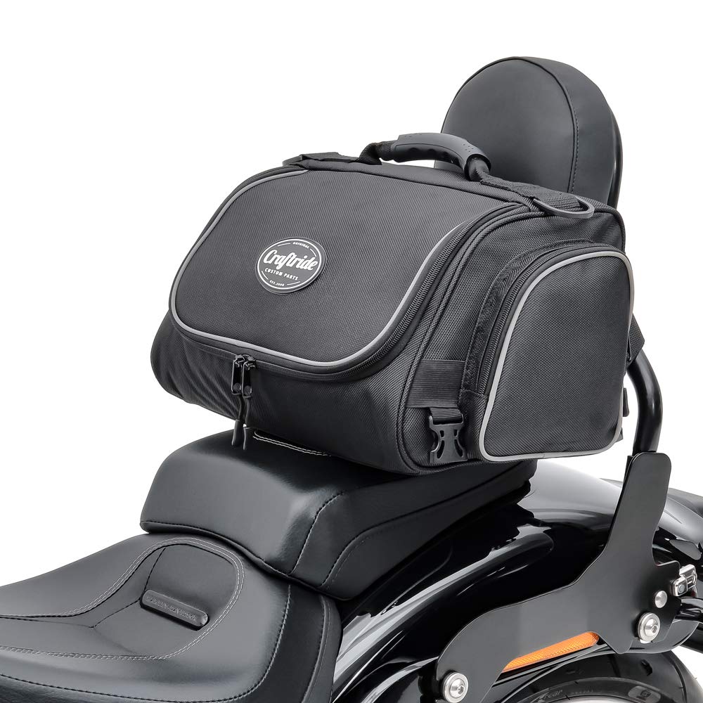 Sissy Bar Bag pour Indian Chieftain Dark Horse TM2 14L Noir