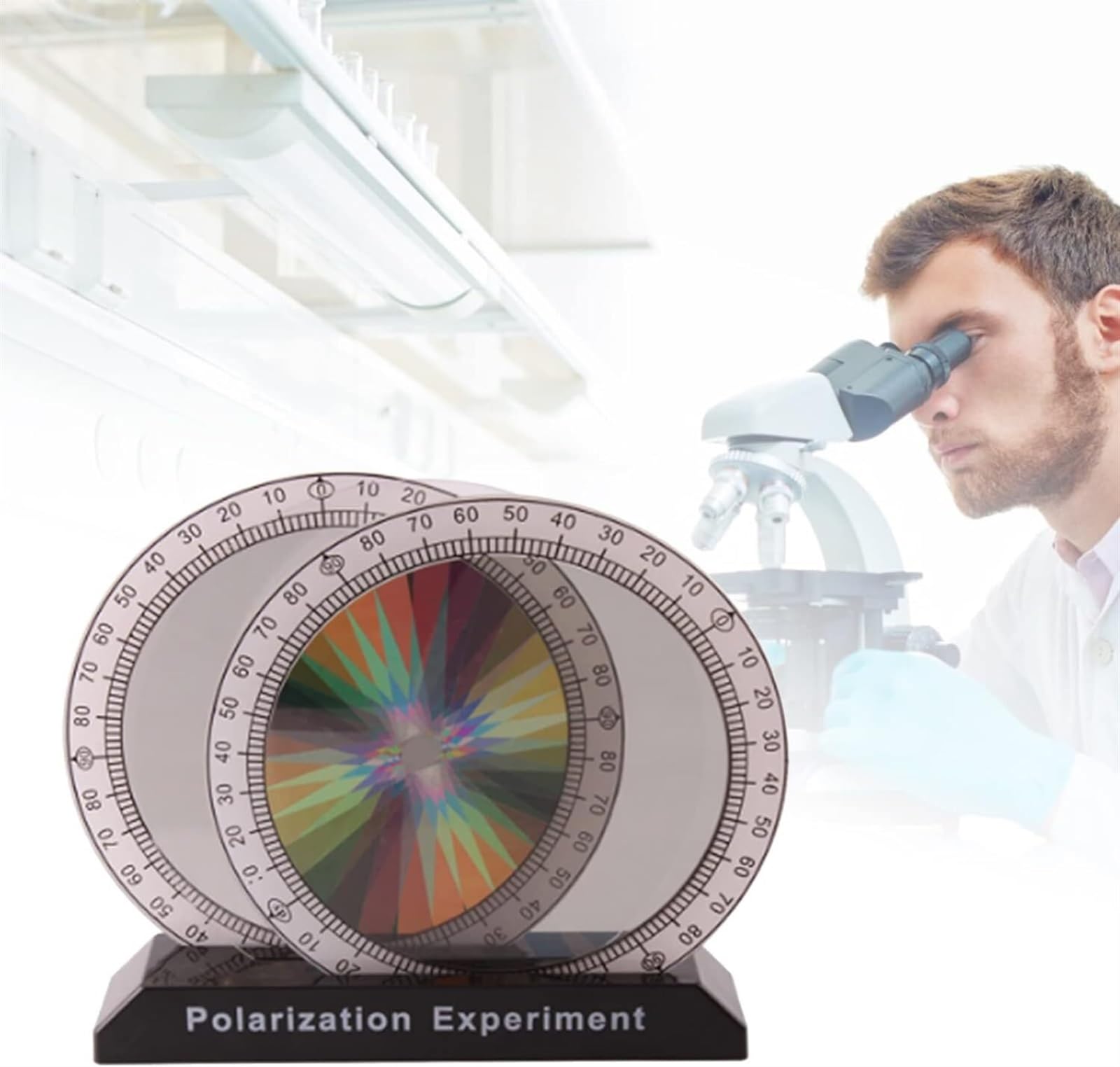 Optischer Polarisationsbrechungs-Demonstrator, Dual-Funktions-Polarisator-Interferenzplatte, Forschungsgerät for optische Prinzipien