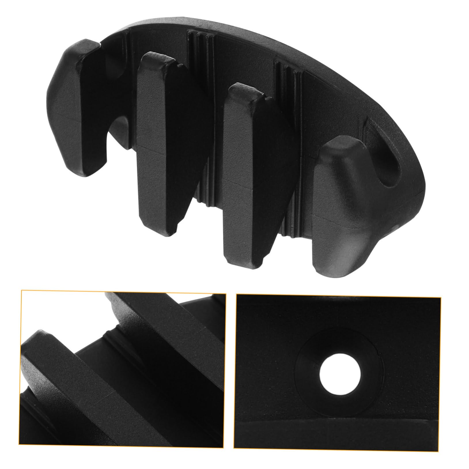 Happyyami 4 Sets Anchoring Kayak Cleat Pole Holder for Boat Weatherproof Marine Ropes