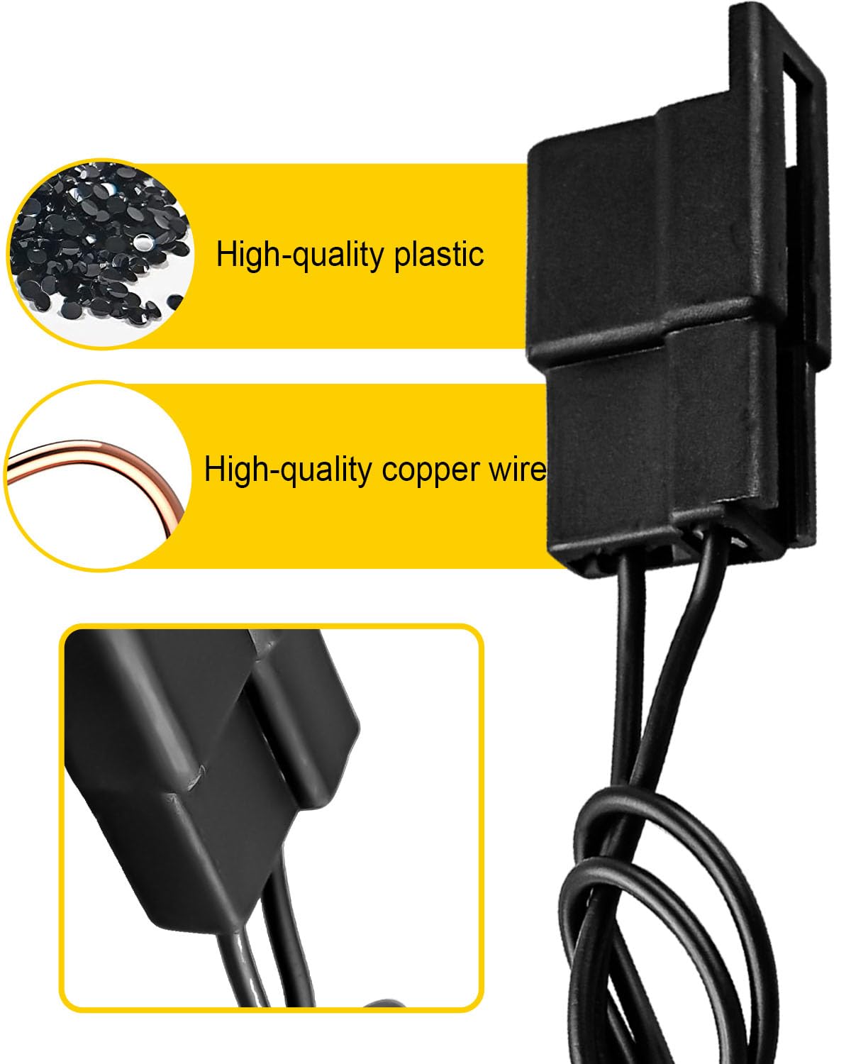 Amazon.com : QNHEAY 114052 Wire Harness Connector Repair Kit Fit