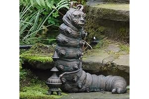 Garden Wonderland: Caterpillar Sculpture