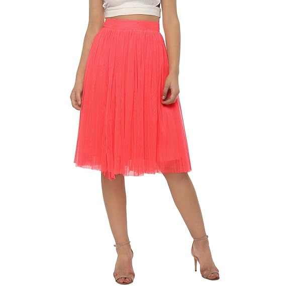 plus size net skirts