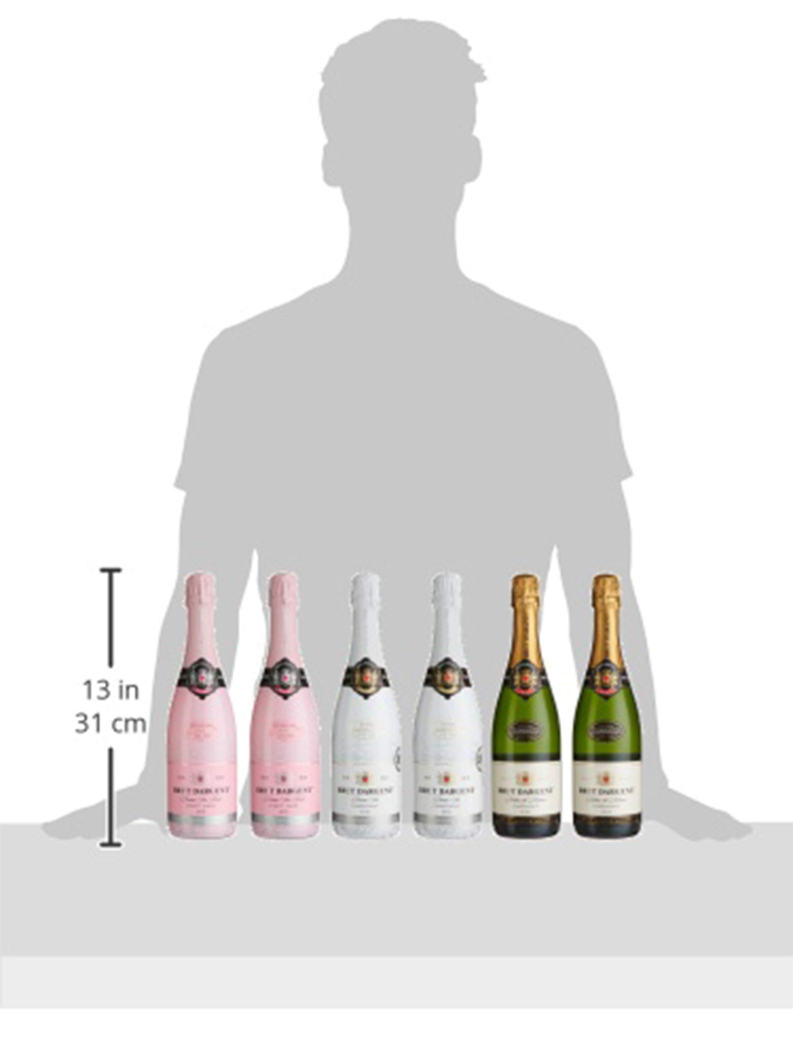 Brut Dargent Mischpaket - Chardonnay, Ice Chardonnay und Ice Rosé Pinot Noir (6 x 0.75 l)