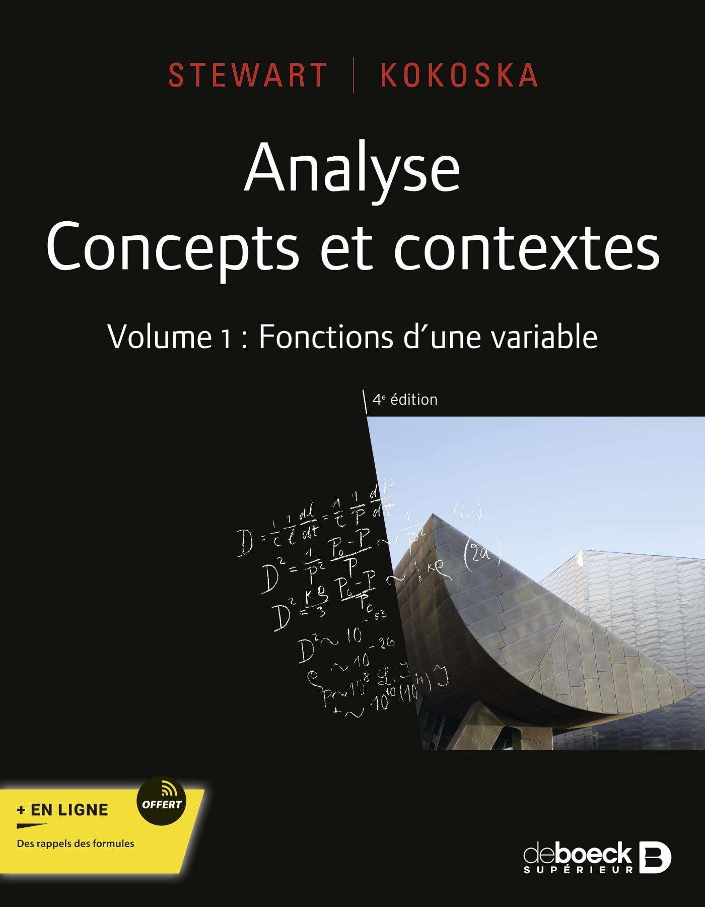 Analyse: Concepts et contextes. Volume 1 : Fonctions d'une variable