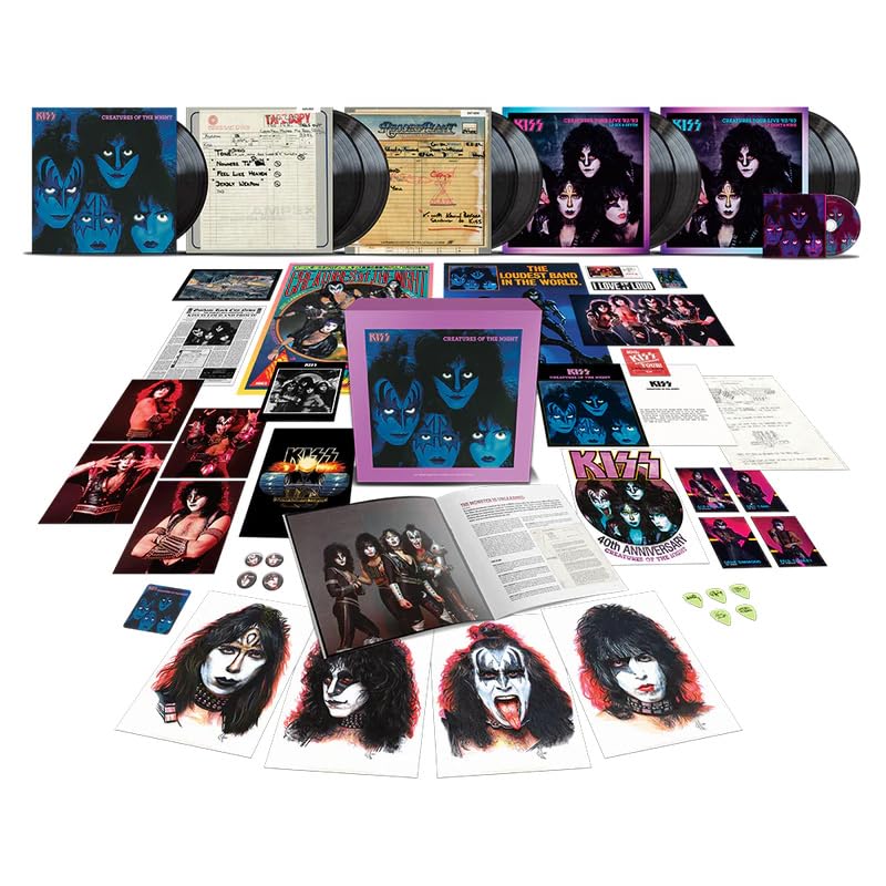 Creatures Of The Night 40th Anniversary Super Deluxe Black KISS