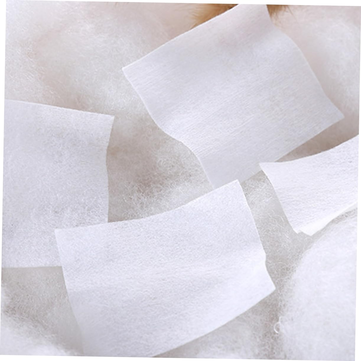 IWOWHERO 2sets Gentle Facial Cleansing Cotton Makeup Removal Pads Soft Absorbent Disposable Face Pads Cotton Rounds Perfect for Salons Home 1000pcs*2