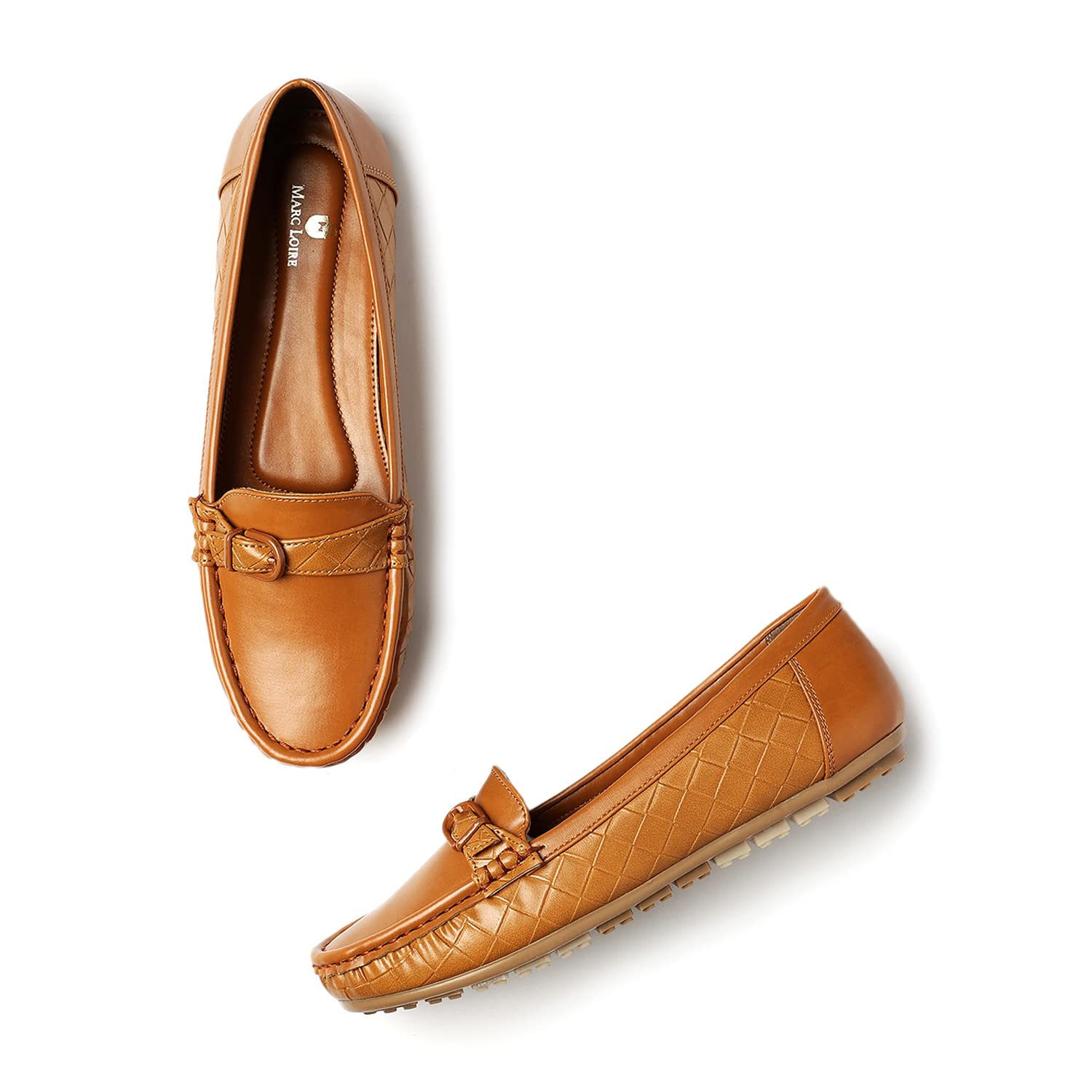 marc loire Women Soft Comfortable Flat Loafers for Casual & Office Wear-picture-2