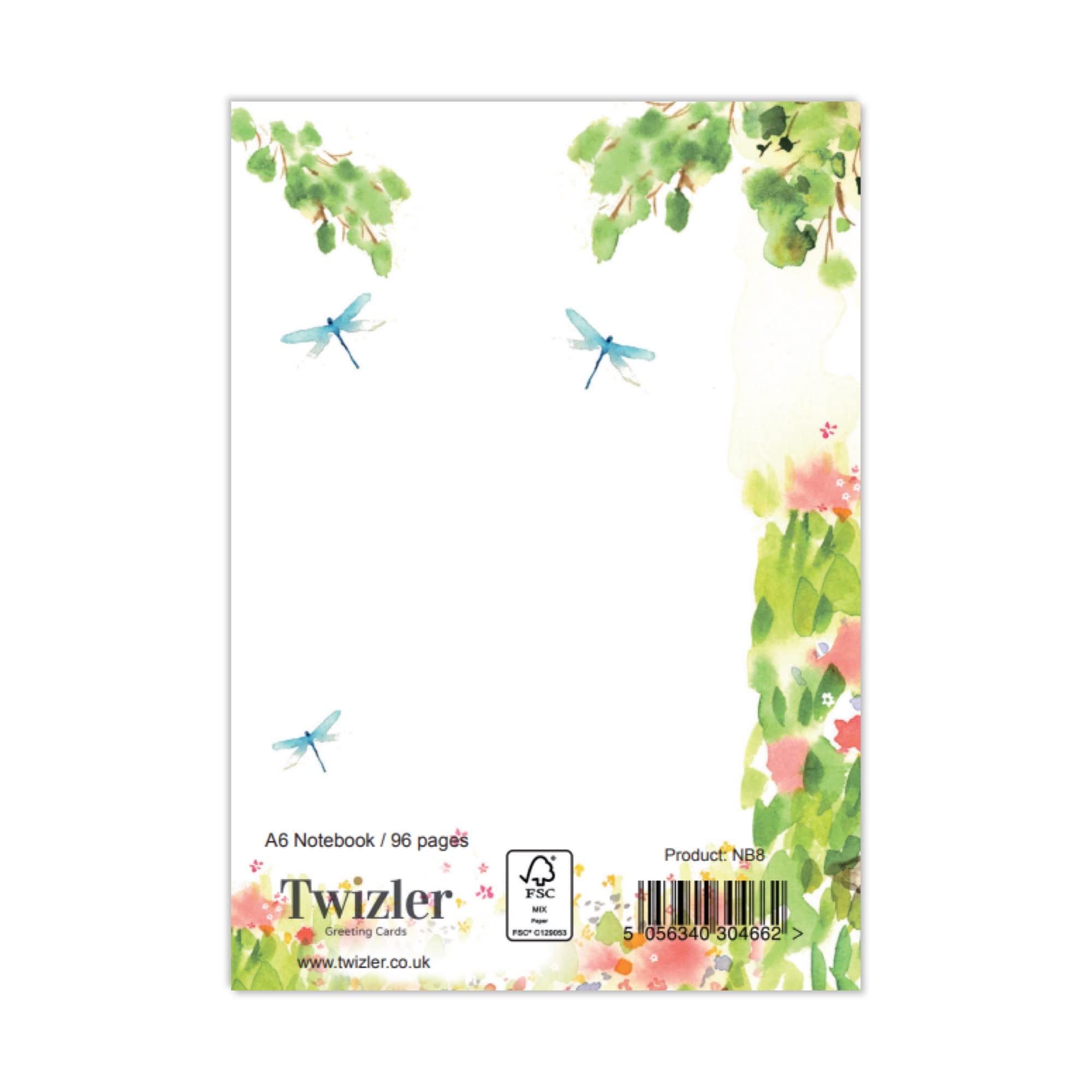 Twizler A6 Notebook, Hedgehog Swing Design, A6 Lined Pocket Notebook, Work Notepad, Cute To Do List, Small Journal - Image 3