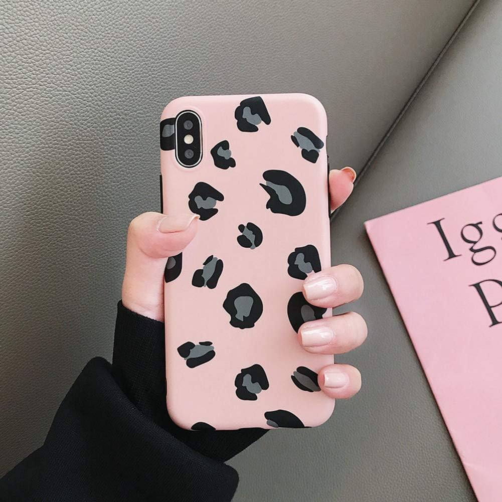 Pink Leopard Case for iPhone 11 Pro Classic Luxury Fashion Protective Flexible Soft Rubber Gel Back Cover Shell Casing (Pink, iPhone 11 Pro)