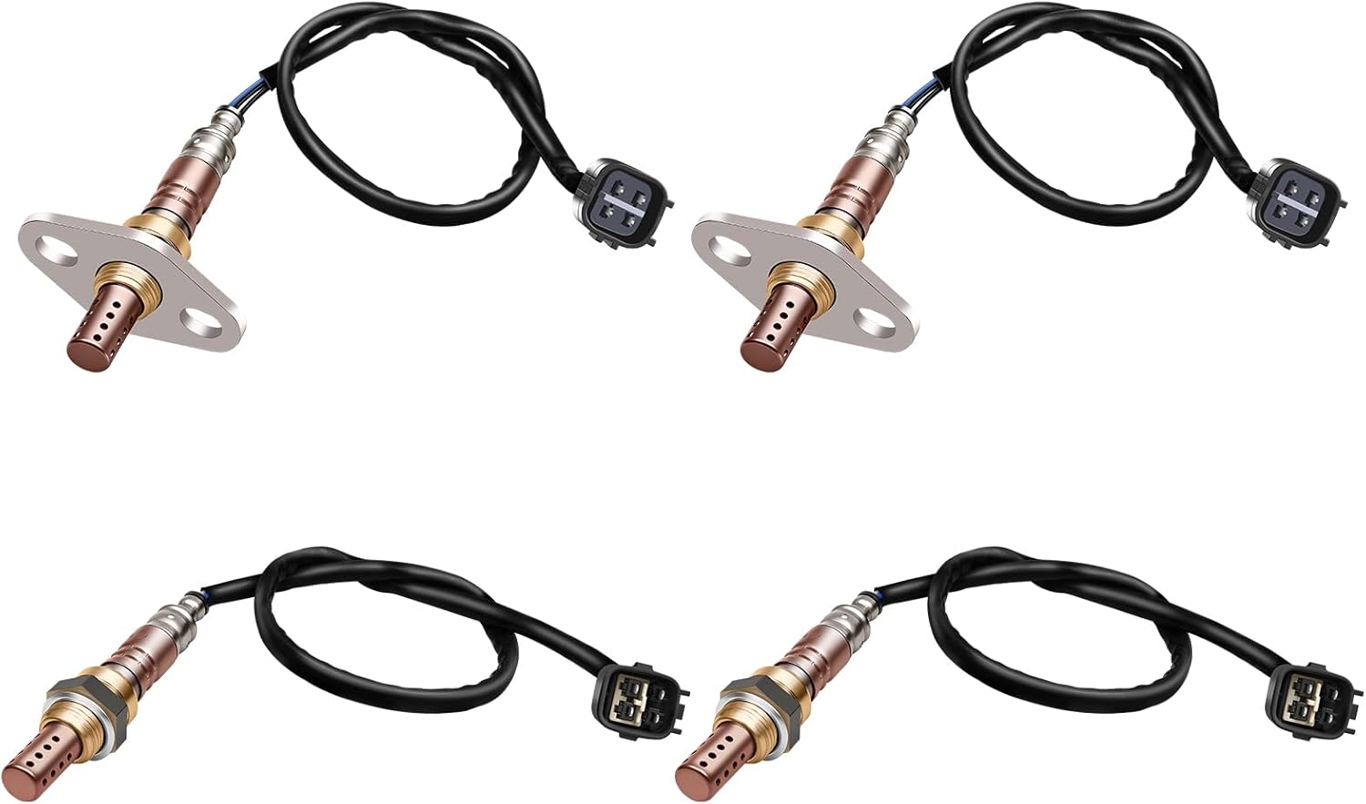 02 Sensor 234-4162 234-4169 Pack of 4, Oxygen O2 Sensor Compatible with Toyota for Sequoia 2001-2004, for Tundra 2000-2004