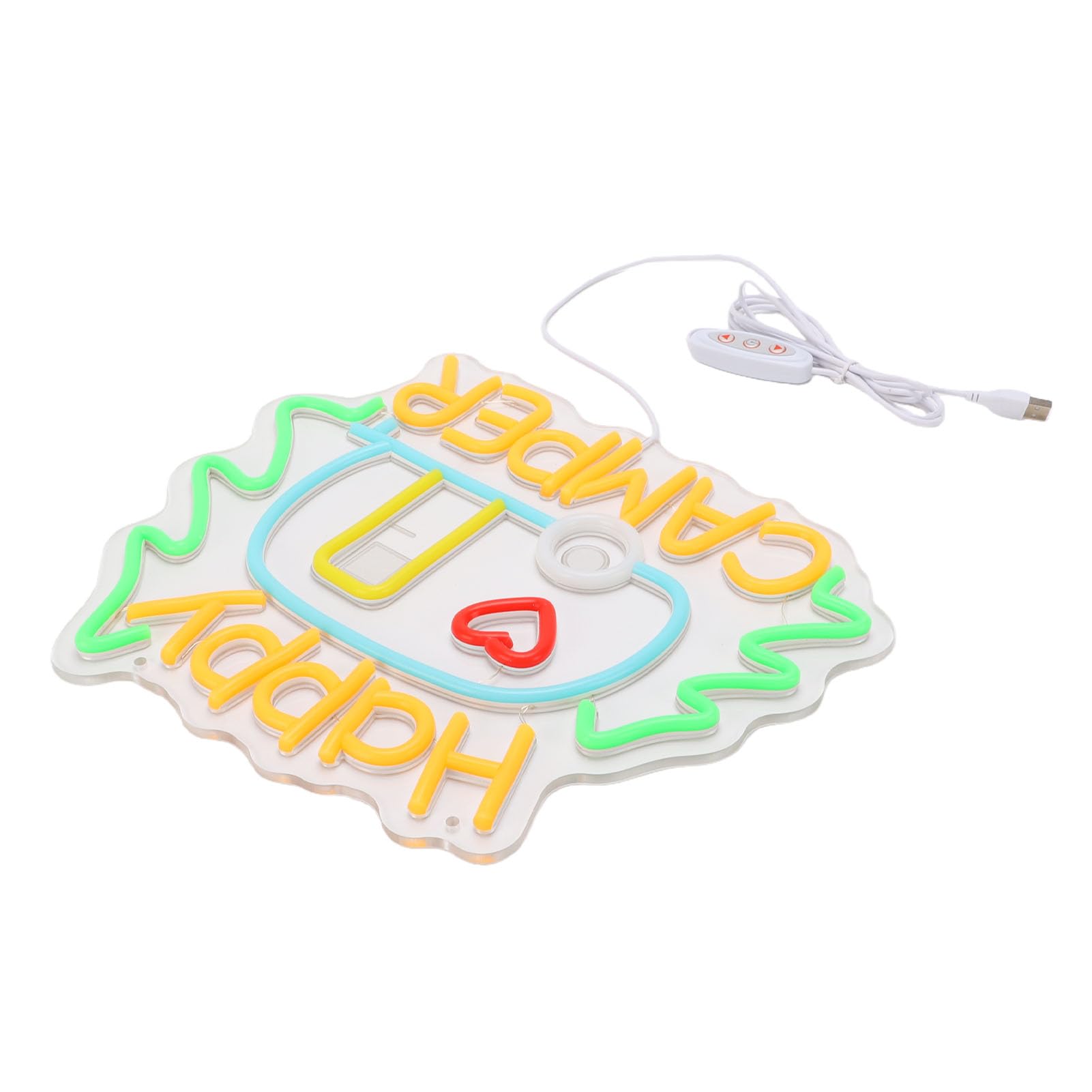 Cryfokt USB Powered Camping Neon Light for Outdoor