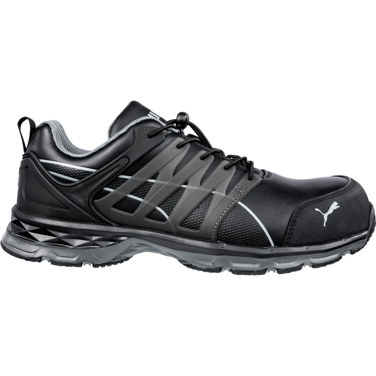 PUMA Safety Velocity 2.0 Lace Up Safety Shoe Black UK 8 Black