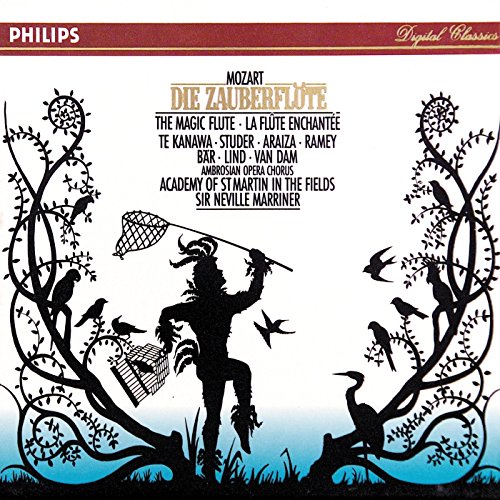 Mozart: Die Zauberflote / The Magic Flute - 2CD BOX SET / 1990 PHILIPS EDITION