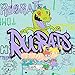 Nickelodeon Mens Rugrats Reptar Shirt - Rugrats Reptar Chuckie Tommy Allover Print T-Shirt (Green, Medium)