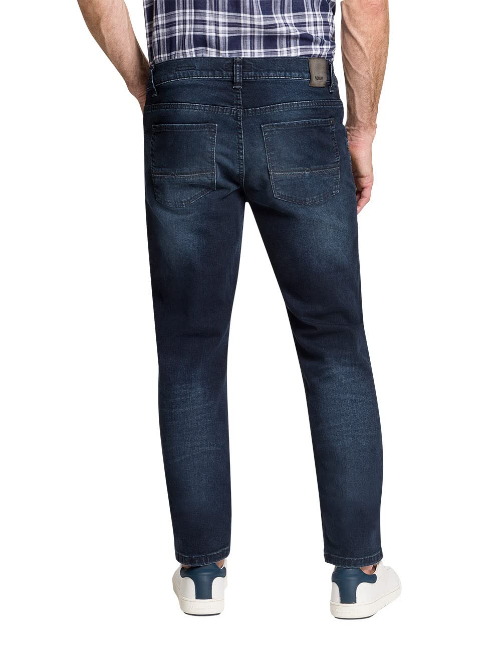 PIONEER AUTHENTIC JEANS Męskie dżinsy Rando | spodnie męskie | Regular Fit | Blue Denim/Washed Washed Washed