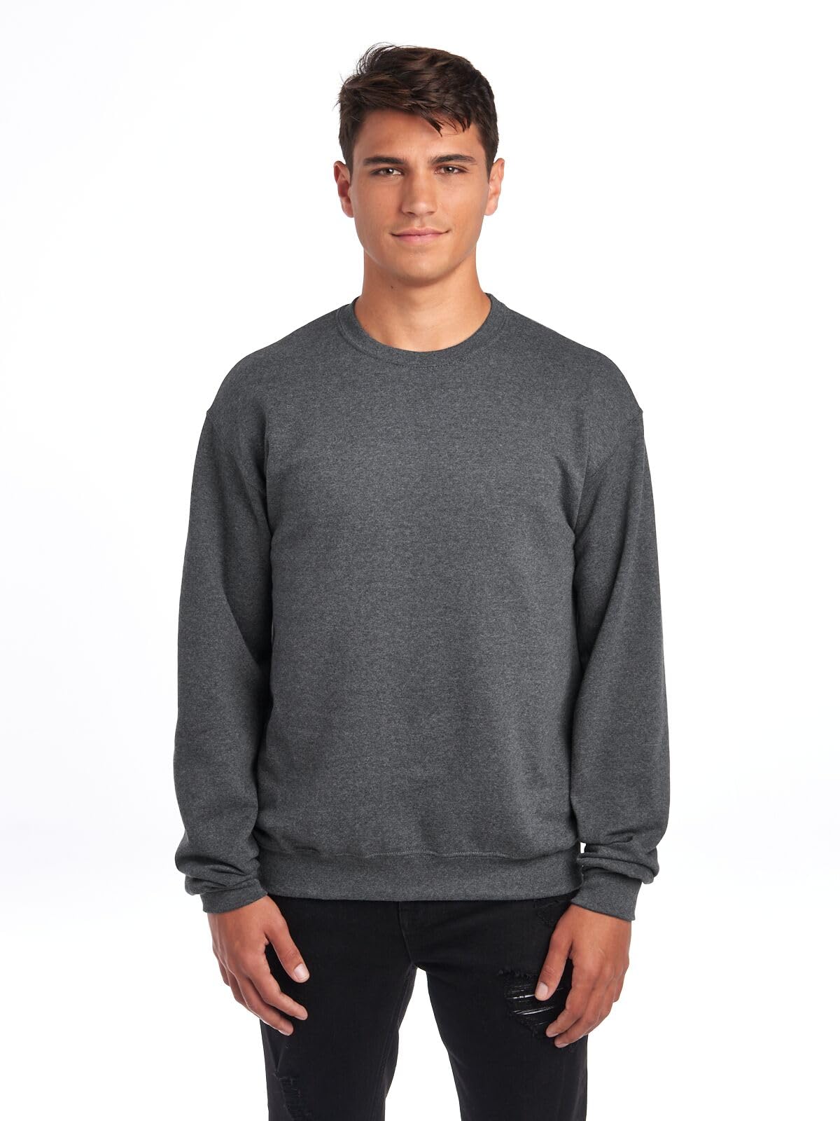 Jerzees Men’s NuBlend Fleece Hoodies & Sweatshirts, Cotton Blend, Sizes S-3X