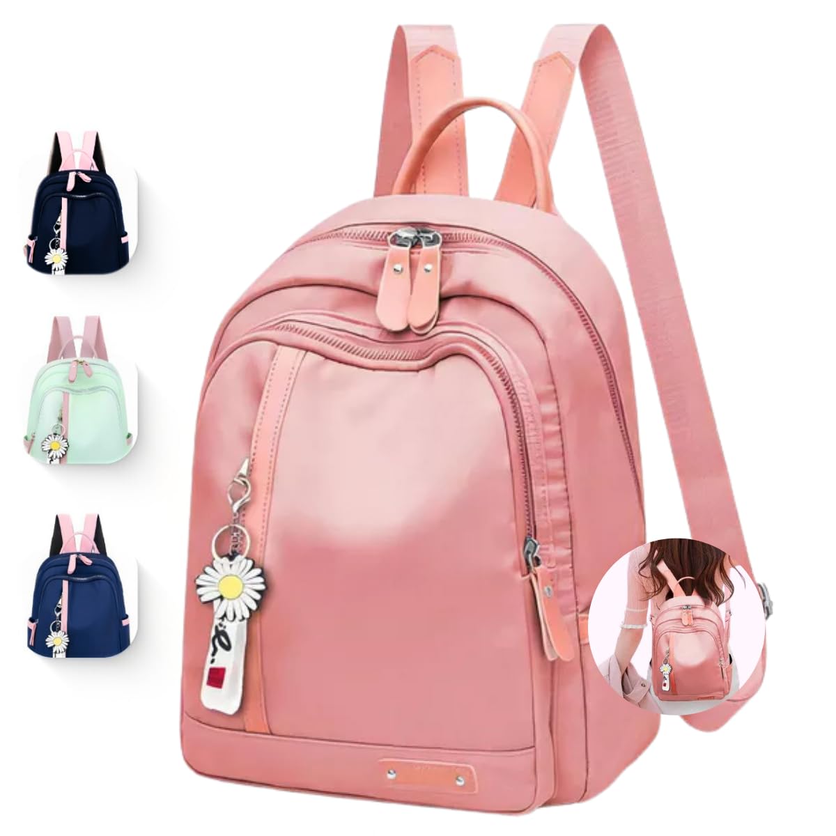 Mochila Feminina Escolar Trabalho Reforçada Bolsa Mulher Passeio Ajustável em promoção! Veja a oferta e mais achadinhos de Bolsas 2 Hoje é o melhor dia para comprar Mochila Feminina Escolar Trabalho Reforçada Bolsa Mulher Passeio Ajustável com aquele preço maroto! Promoção! Aproveite a oferta! 2