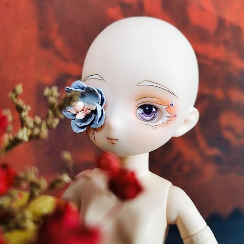 Miniatura 4 de Proudoll Muñeca BJD de 16 de 11.8 in y 12 pulgadas con articulación de bola, 18 articulaciones de movimiento, figuras de acción de PVC, cuerpo de