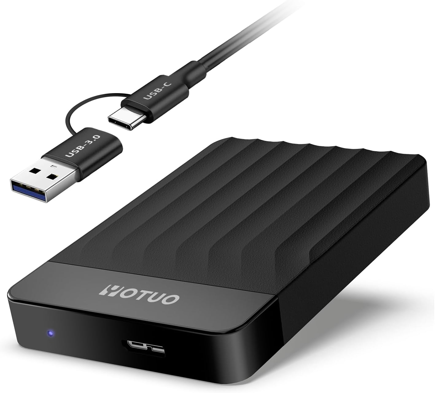 Portable External Hard Drive Storage Expansion Mobile HDD USB 3.0 USB-C for PC
