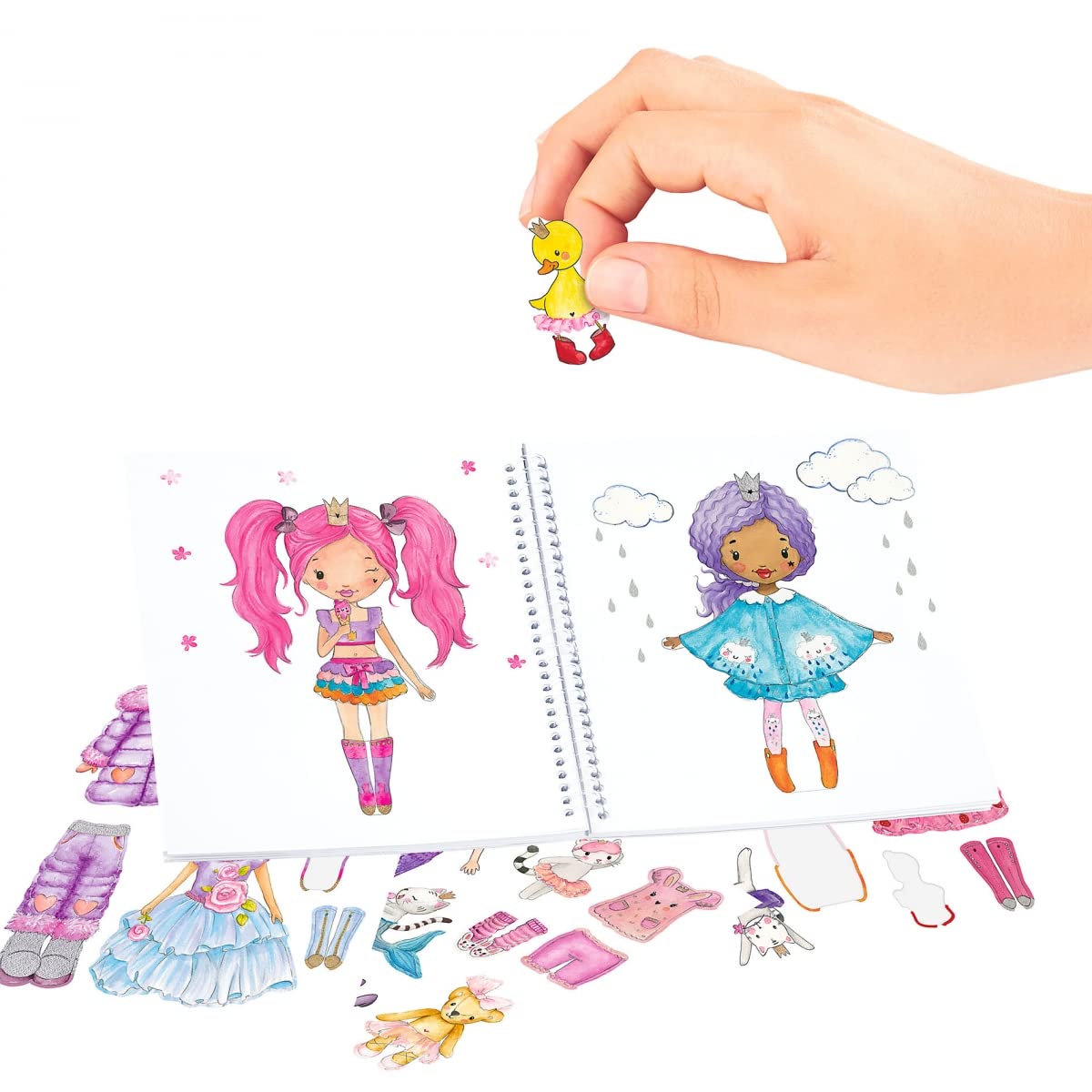 princess mimi dress me up Amazon.com: Depesche 13577 Princess Mimi Dress Me Up Sticker Book with 24 Pages for Designing Princess Outfits, Includes 10 Sticker Sheets : Toys & Games