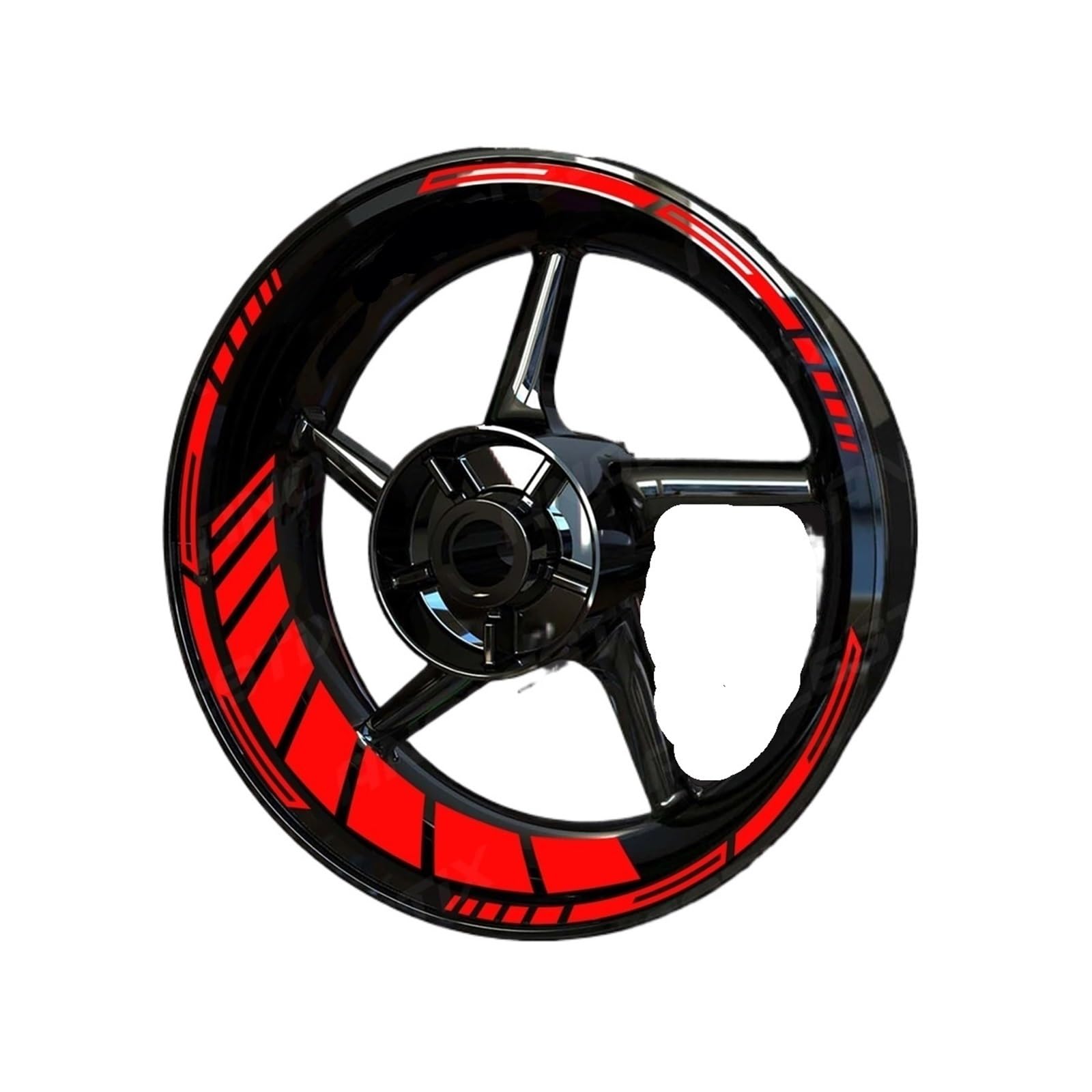 Reflektierende Aufkleber Für Ya&maha Reflektierende Motorrad Rad Aufkleber Hub Felge Streifen 17 Inchs