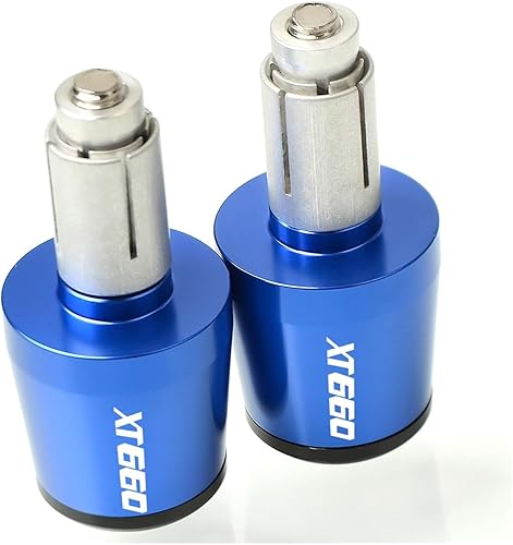 Motocicleta Accesorios Manillar Puños Manillar Extremo 0.866 in Mano Cap para Yamaha XT660XRZ XT 660 2004-2017 2016 15 2014 2013 2012 Mango extremo