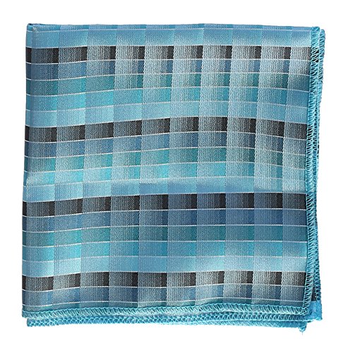 Gioberti Boy's Long Sleeve Dress Shirt And Plaid Tie Set, Teal, Size 16 #TOP4