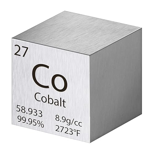 Cubo de densidad cubo, cubo de elementos de alta densidad para colecciones de elementos, material de experimento de laboratorio, experiencia de