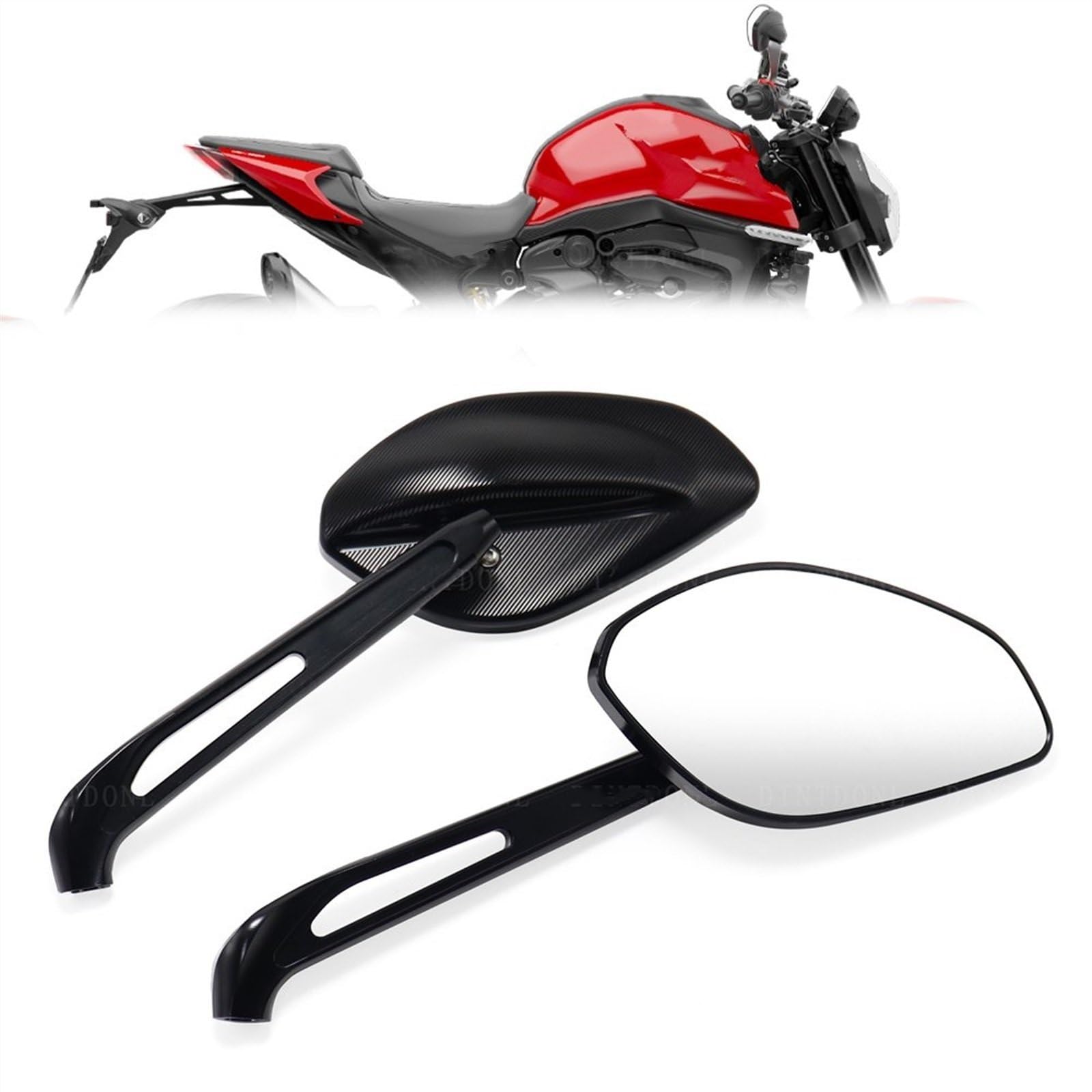 ドゥカティ モンスター1200S 純正ミラー 左右セット ドゥカティ