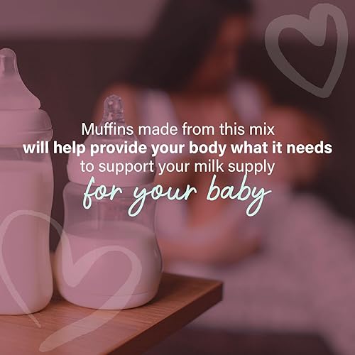 Miniatura 5 de COOKIES, THEN MILK Mezcla de magdalenas de plátano para lactancia con avena, suplemento natural de lactancia sin gluten, aumenta el suministro de