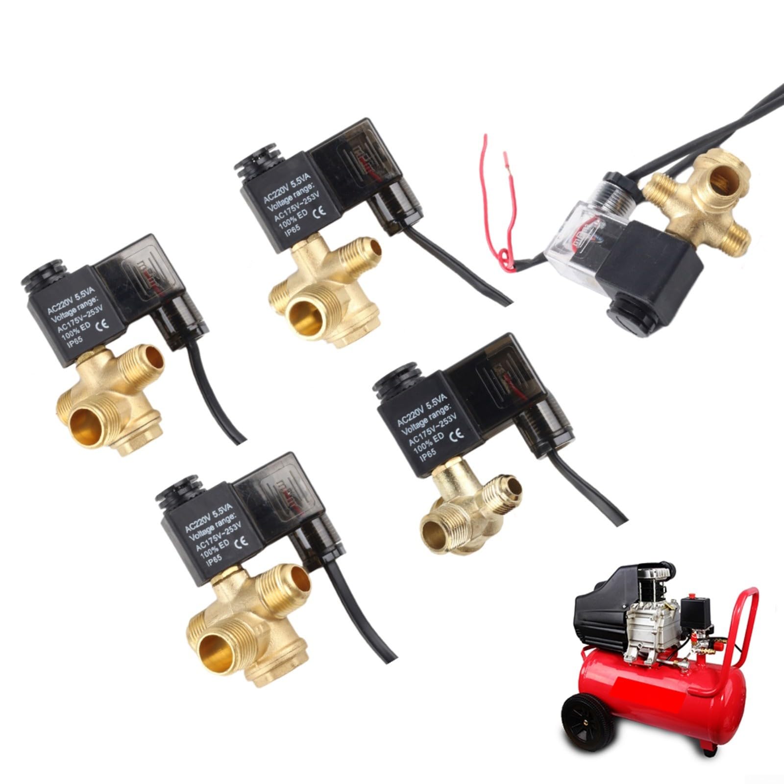 Kondenswasser-Ablassschraube 3/8" AG Für Kompressoren
